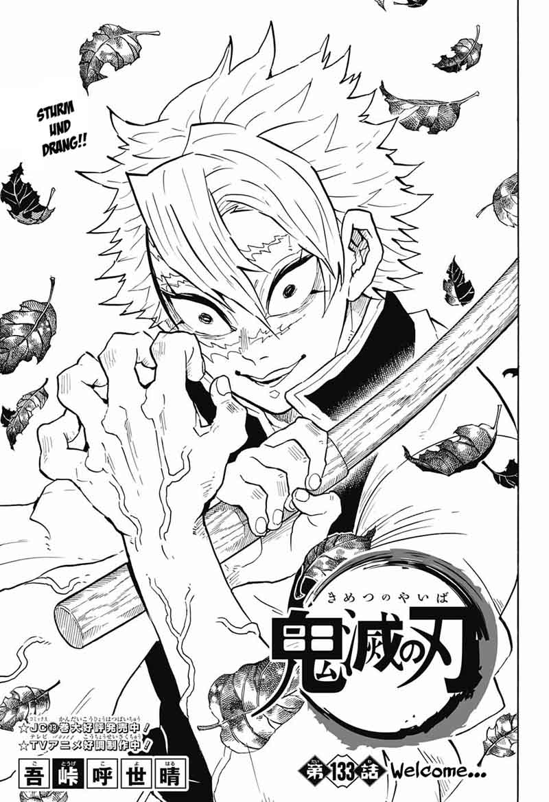 Demon Slayer Chapter 133 - Page